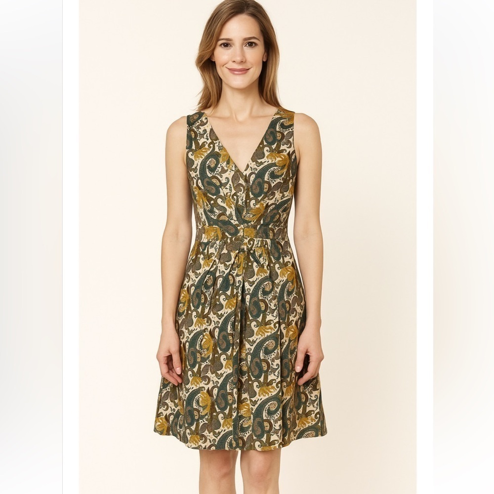 Lafayette 148 NY paisley sundress size 8